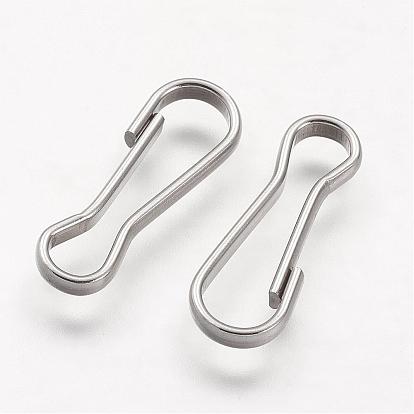 304 Stainless Steel Keychain Clasp Findings