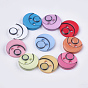 Resin Buttons, 2-Hole, Flat Round