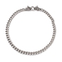 304 ожерелье из цепочек из нержавеющей стали с застежкой в виде волка для женщин