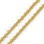Trendy Unisex 304 Stainless Steel Cable Chain Necklaces, with Lobster Claw Clasps