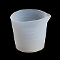 Tasses à mesurer de mélange de résine époxy de silicone, pour la résine UV, fabrication de bijoux en résine époxy, colonne