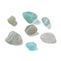 Natural Amazonite Chip Beads, No Hole/Undrilled, 2~8x2~4mm, about 8500pcs/500g