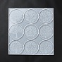 Flat Round with Tree of Life Pendant Silicone Molds, Resin Casting Molds, for UV Resin, Epoxy Resin Jewelry Making