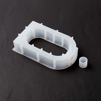 Arch Display Holder Silicone Molds, for Test Tube of Water Planting, Resin Casting Molds