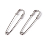 304 Stainless Steel Safety Pins Brooch Findings, Kilt Pins for Lapel Pin Making