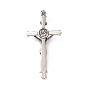 304 Stainless Steel Pendants, Crucifix Cross Charms