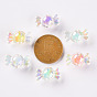 Transparent Acrylic Beads, Bead in Bead, AB Color, Candy