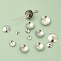 400 pcs 4 styles cônes de perles de fer, disque