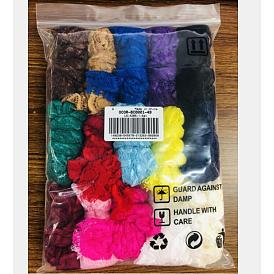BENECREAT 15 Colors Lace Trim, Polyester Ribbon for Jewelry Making