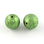 Crapy perles acryliques extérieurs, ronde, 20mm, Trou: 2mm, environ105 pcs / 500 g