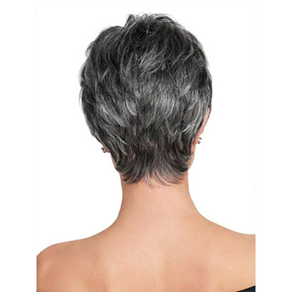 Модный ombre короткий и прямой парик, термостойкое высокотемпературное волокно, женский ежедневный парик