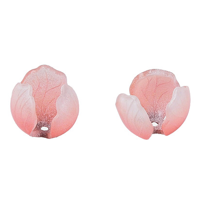 Des perles en plastique, fleur