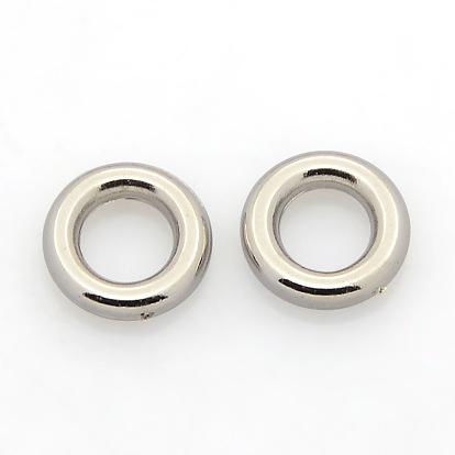 Пластиковые соединительные кольца ccb, 8x2 мм, отверстие : 4 мм