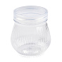 Plastic Bead Storage Containers, Screw Top Bead Jars, Lantern Shape