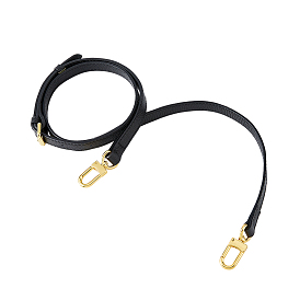 Correas de hombro para bolso de cuero, con broches de aleación giratorias, dorado