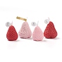 Strawberry Shaped Aromatherapy Smokeless Candles, with Box, for Wedding, Party, Votives, Oil Burners and Christmas Decorations