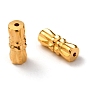 Brass Screw Clasps, 12x5mm, Hole: 0.5mm