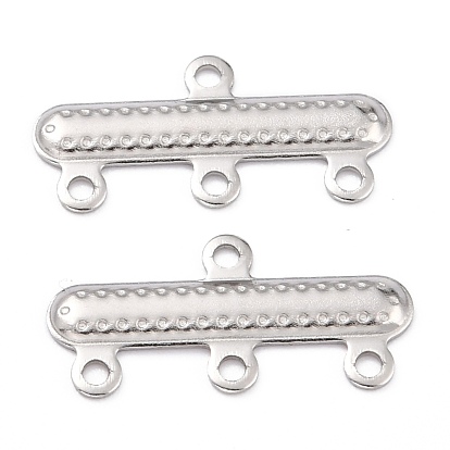 304 Stainless Steel Chandelier Component Links, Rectangle