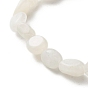 Bracelet extensible en perles de pierre mélangées naturelles pour enfants