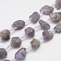 Natural Amethyst Bead Strands, Nuggets