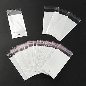 Rectangle OPP Cellophane Bags with Hanging Hole