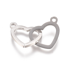 Ion Plating(IP)Stainless Steel Links, Double Heart