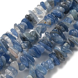 Kyanite naturelle perles de puce brins