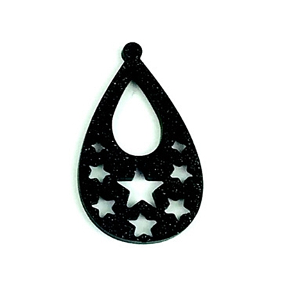 DIY Teardrop with Star Pendant Silicone Molds, Resin Casting Molds, for UV Resin & Epoxy Resin Jewelry Making
