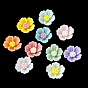 Непрозрачные кабошоны из смолы, цветок