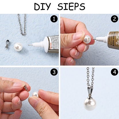 Tasse en laiton pendentif perle bails broches pendentifs, pour la moitié de perles percées