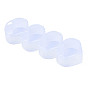 Heart Polypropylene(PP) Bead Storage Container, with Hinged Lid, for Jewelry Small Accessories