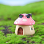 Ornements de champignons miniatures, accessoires de maison de poupée micro paysage, faire semblant de décorations d'accessoires