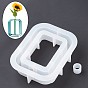 Vase Silicone Molds, for Plant Propagation Hydroponic Plants, Resin Casting Molds, Epoxy Resin Making, Rectangle