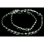 304 Stainless Steel or 201 Stainless Steel Necklace for Men Women, with Lobster Claw Clasps, Mixed Chain Style Necklace