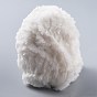 Fils de polyester et de nylon, laine de vison imitation fourrure, pour tricoter un manteau doux