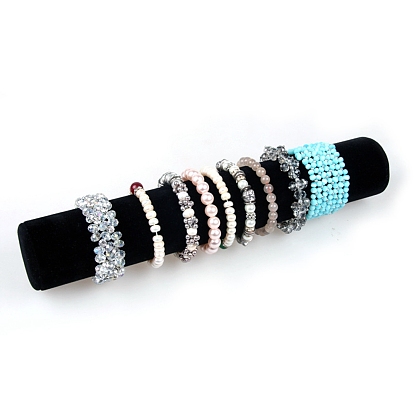 Velet bracelet chouchou présentoirs, support organisateur de support de barre de bijoux