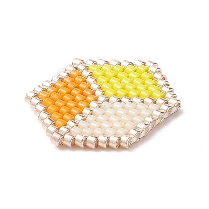 3Pcs 3 Color Handmade MIYUKI Japanese Seed Beads, Loom Pattern, Cube