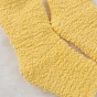 Calcetines de punto de piel sintética de poliéster, calcetines térmicos cálidos de invierno