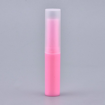DIY Empty Lipstick Bottle, Lip Gloss Tube, Lip Balm Tube, with Cap