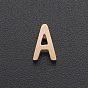 201 Stainless Steel Charms, for Simple Necklaces Making, Laser Cut, Letter