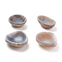 Raw Natural Agate Stone Ashtray Home Display Decorations, Dyed & Heated, Bowl