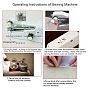 Hand Sewing Machine, Portable Multi-Function Home Assistant, Mini Handheld Cordless Portable Sewing Machines, For Repairing Garment Fabrics Curtains Leather