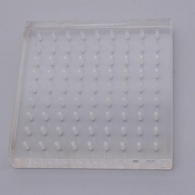 Acrylic Transparent Chassis, Sqaure, 81-hole