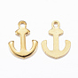 201 Stainless Steel Charms, Anchor