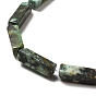 Natural African Turquoise(Jasper) Beads Strands, Cuboid