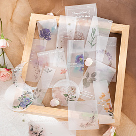 Floral Scrapbook Paper Pad, for DIY Album Scrapbook, Greeting Card, Background Paper