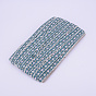 Embroidery Polyester Lace Trim, Flower Pattern, for DIY Clothing Accessories