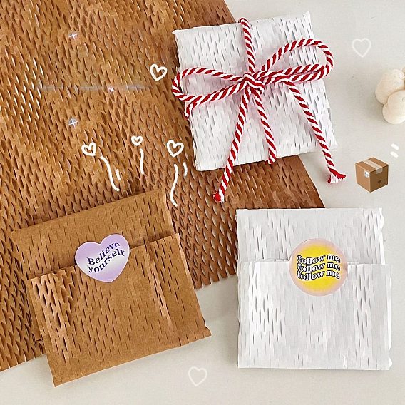 Сотовая крафт-бумага, противоударная подушка, подарочная упаковочная бумага