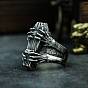 316 каркасное кольцо из нержавеющей стали, кольцо в готическом стиле для мужчин и женщин