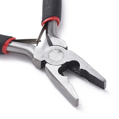 Carbon Steel Jewelry Pliers, 4.7 inch Wire Cutter Pliers, Polishing, 120mm